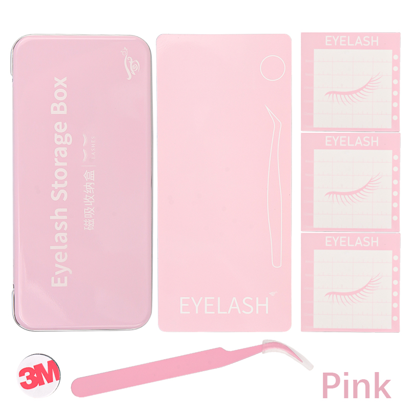Beauty Makeup Organizer - Magnetyczne pudełko do przechowywania przedłużanych rzęs,