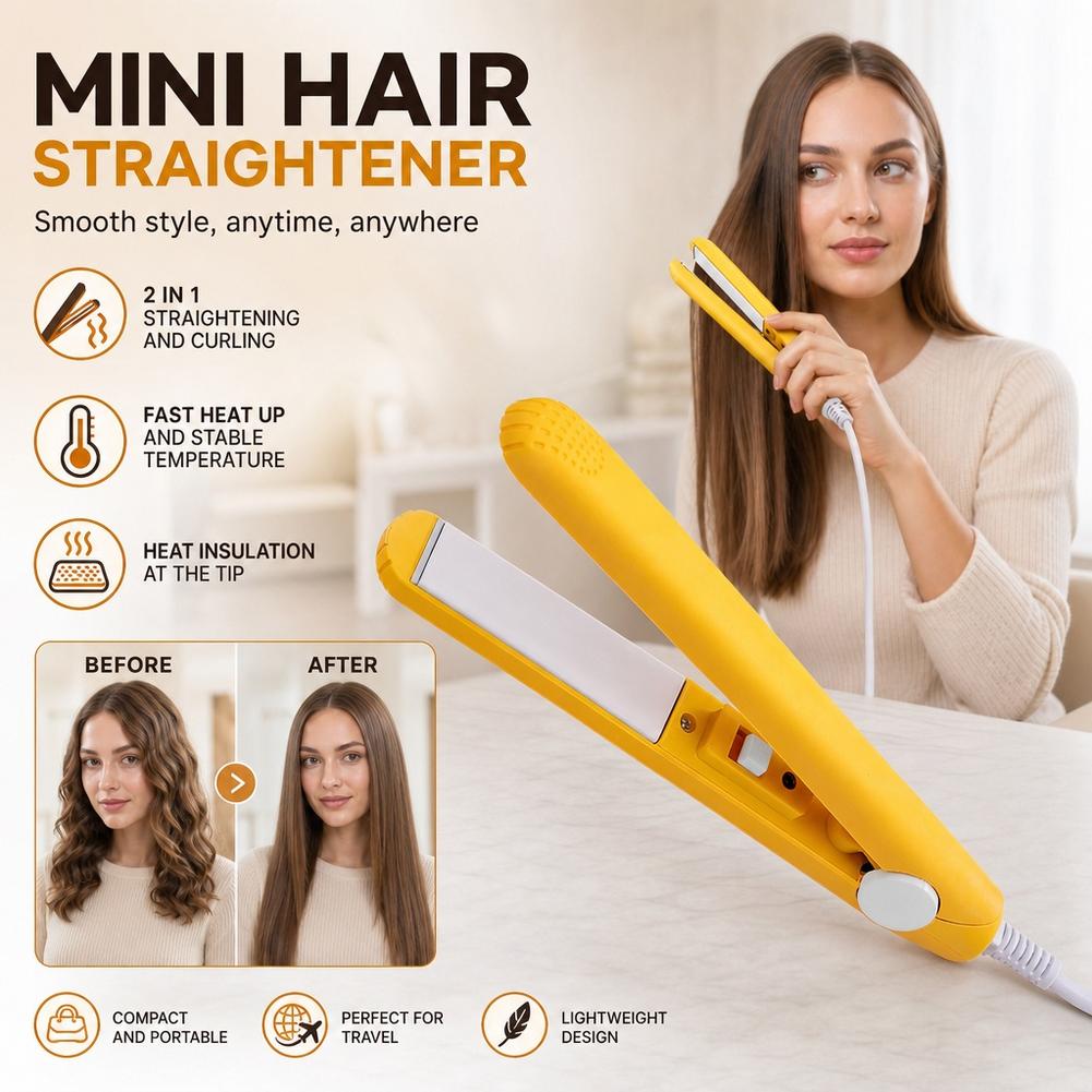 Hair Curling Wand - Mini prostownica do włosów, urządzenie do