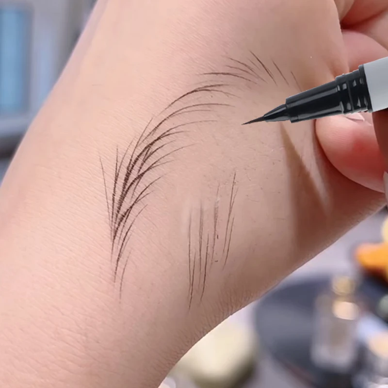 Eyebrow Pomade Pencil - Wodoodporna płynna kredka do brwi łatwa
