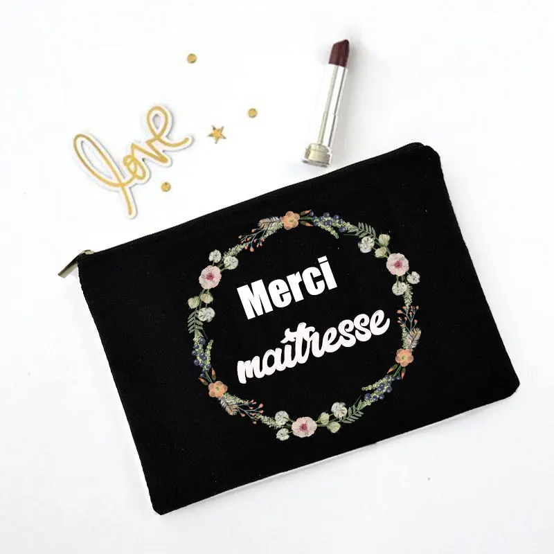 Beauty Makeup Women - Kobiety kosmetyczka dziękuję pani druku kosmetyczka