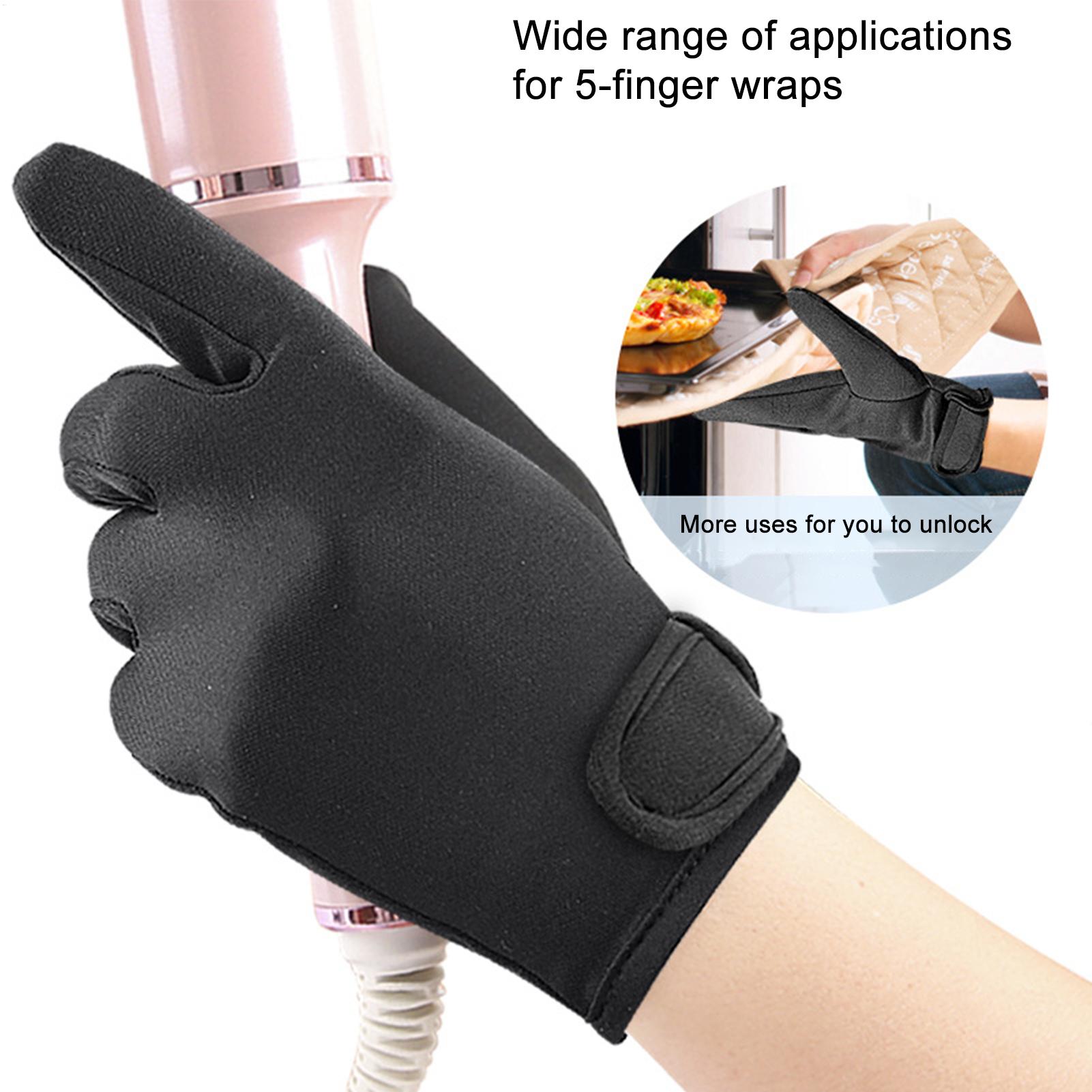 Hair Straightener - 1 szt. Odporna na ciepło rękawica