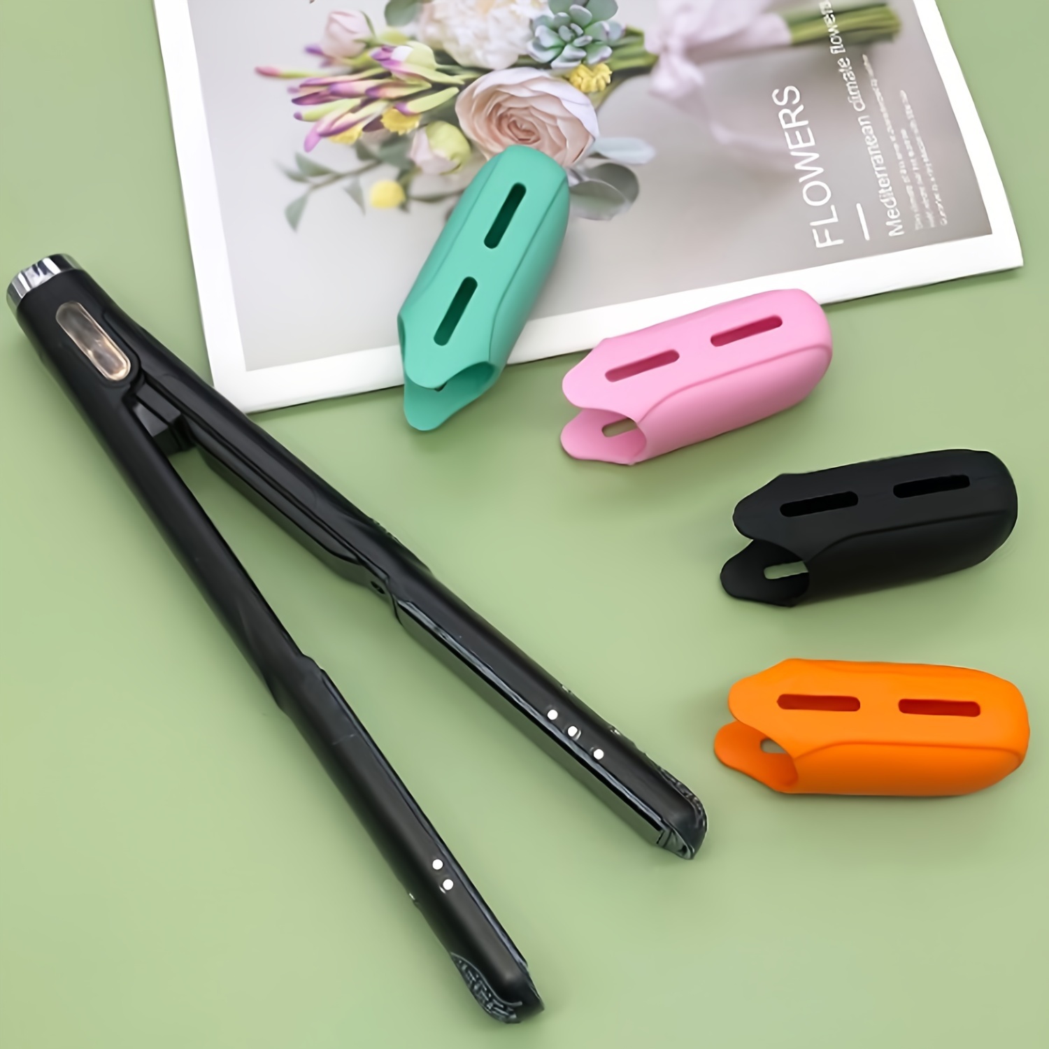 Hair Straightener - Odporna na ciepło mata z pokrowcem