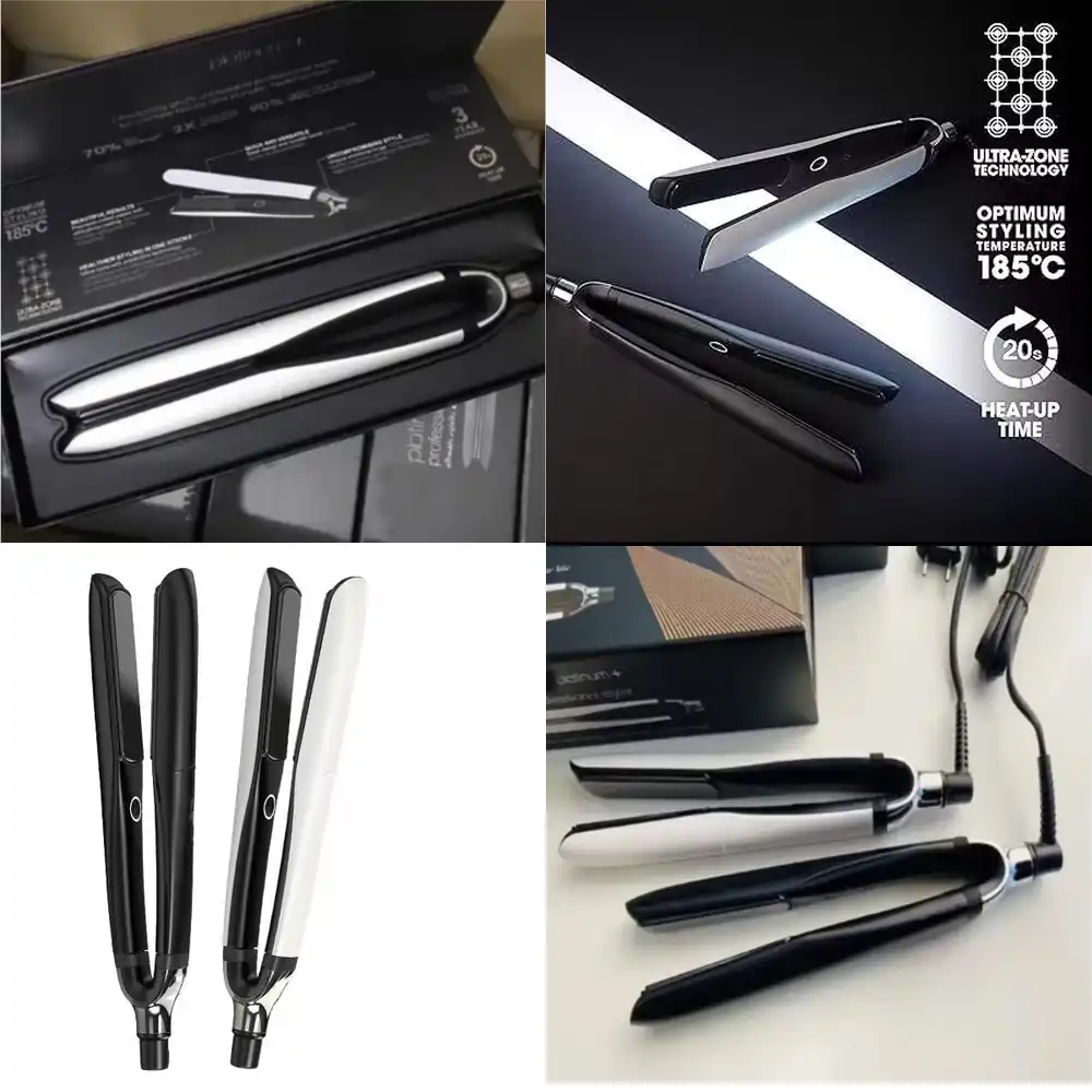 Hair Straightener - Prostownica i lokówka do włosów Platinum+