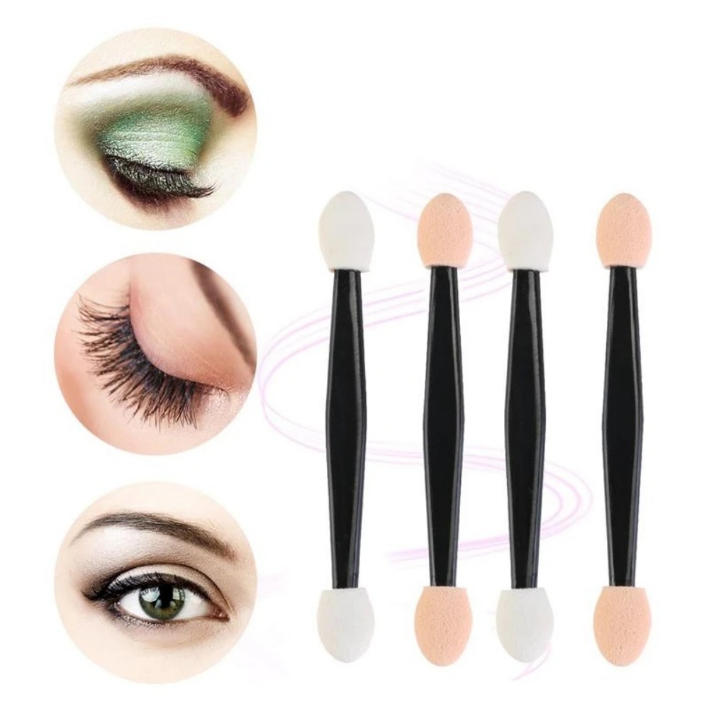 Beauty Makeup Eyeshadow - Przenośny Jednorazowy Dwustronny Aplikator do Cieni