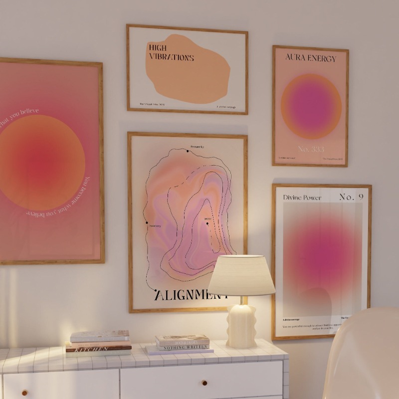 Setting Spray - Energetyczne, modne, duchowe plakaty z motywem