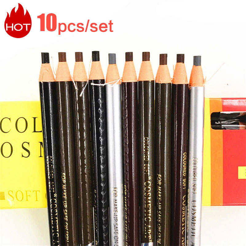 Eyebrow Pomade Pencil - 10 szt. ołówków do brwi dla