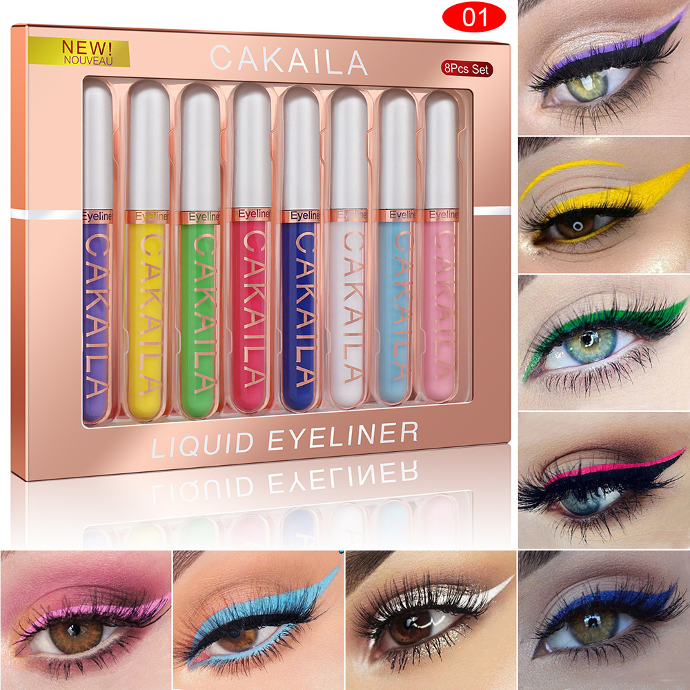 Zestaw 8 kolorowych wodoodporn – Beauty Makeup Eyeshadow recenzja i cena