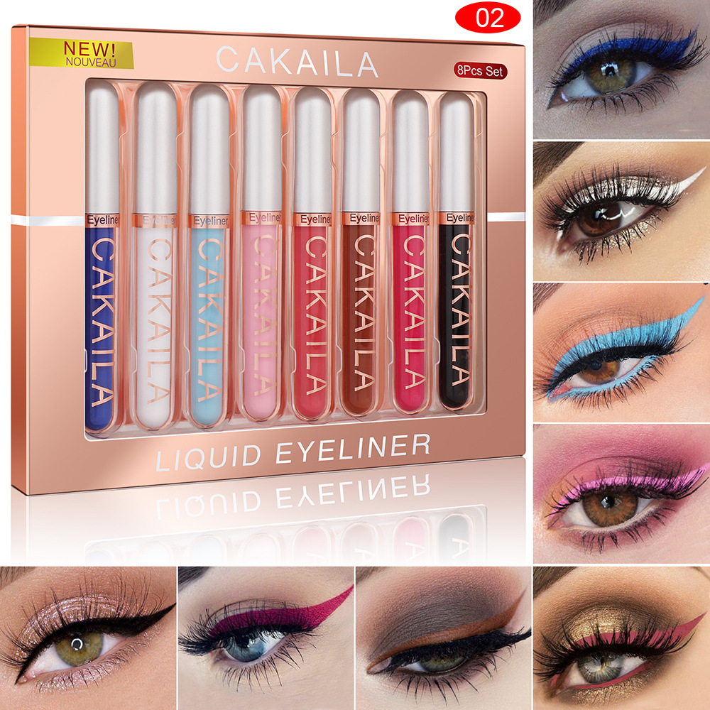 Zestaw 8 kolorowych wodoodporn – Beauty Makeup Eyeshadow recenzja i cena
