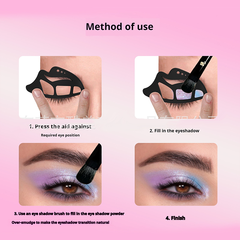 Silikonowe szablony do makijaż – Beauty Makeup Eyeshadow recenzja i cena