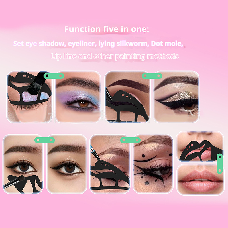 Silikonowe szablony do makijaż – Beauty Makeup Eyeshadow recenzja i cena