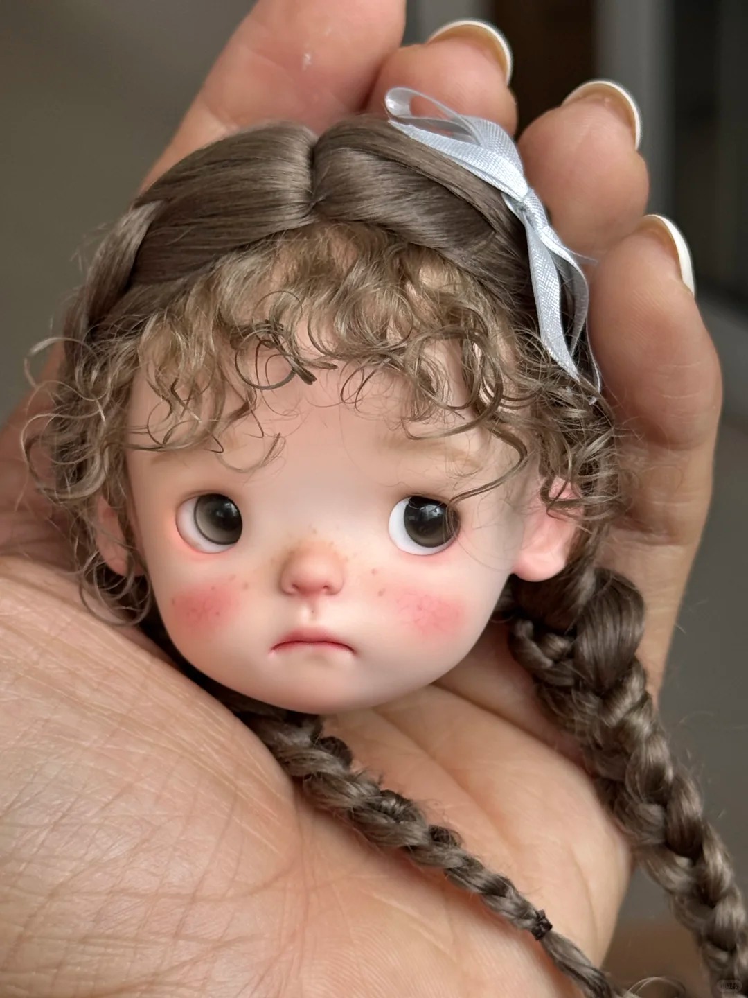 Głowa lalki BJD Amber 1/6 SD x – Beauty Makeup Girl recenzja i cena