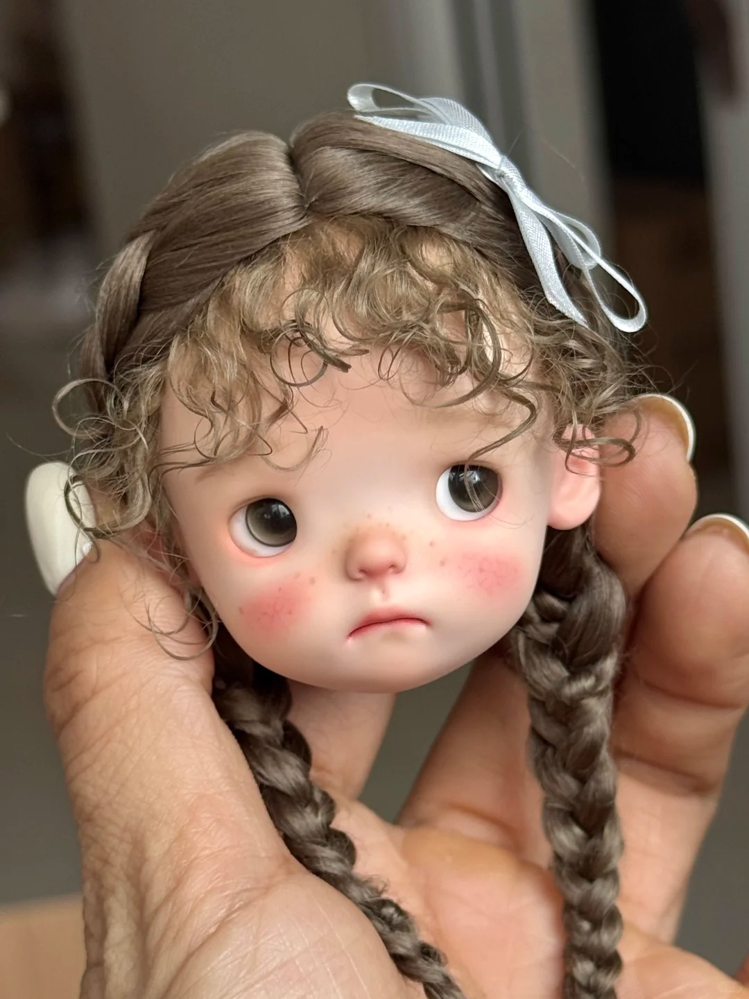 Głowa lalki BJD Amber 1/6 SD x – Beauty Makeup Girl recenzja i cena