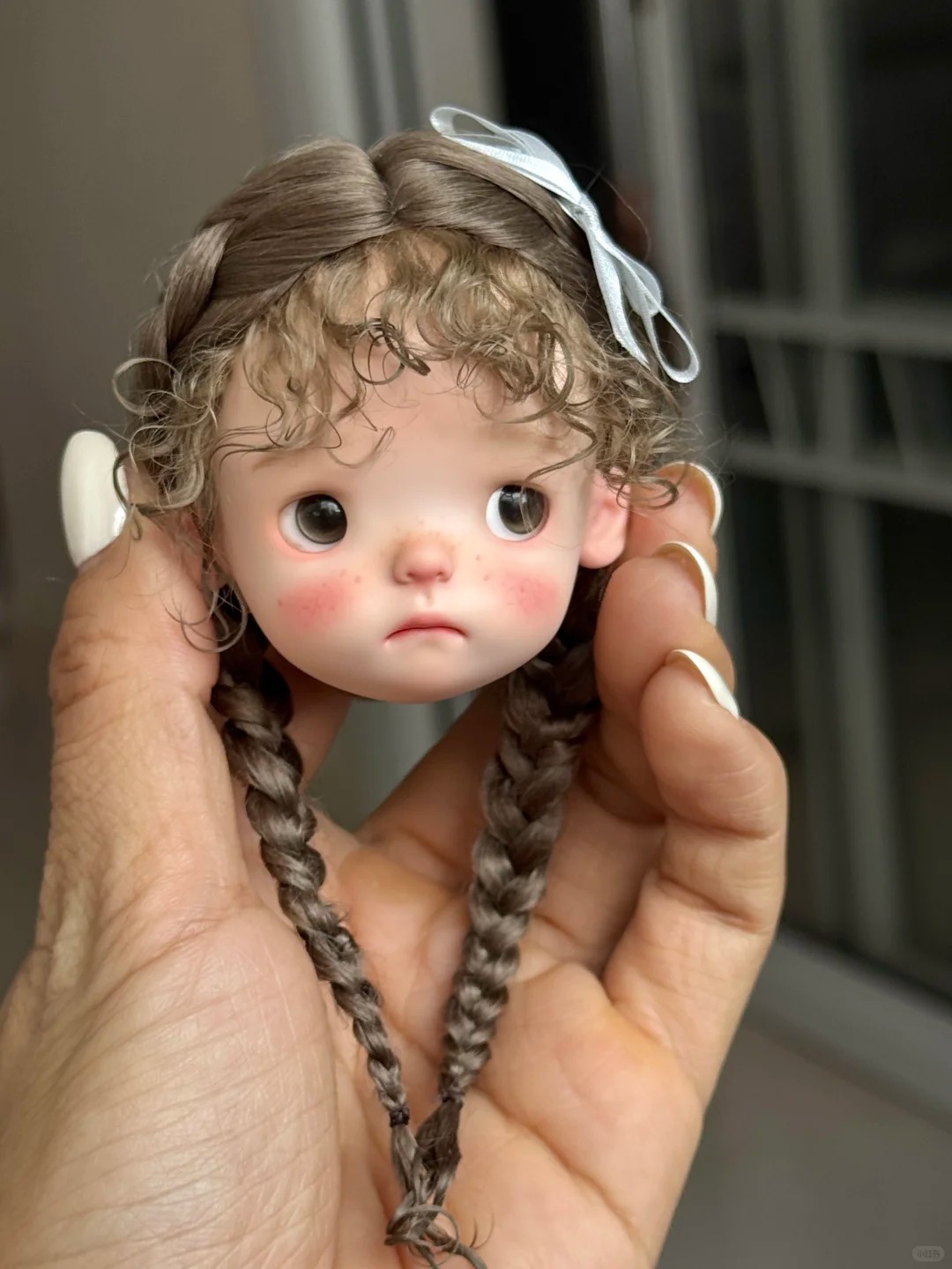 Głowa lalki BJD Amber 1/6 SD x – Beauty Makeup Girl recenzja i cena