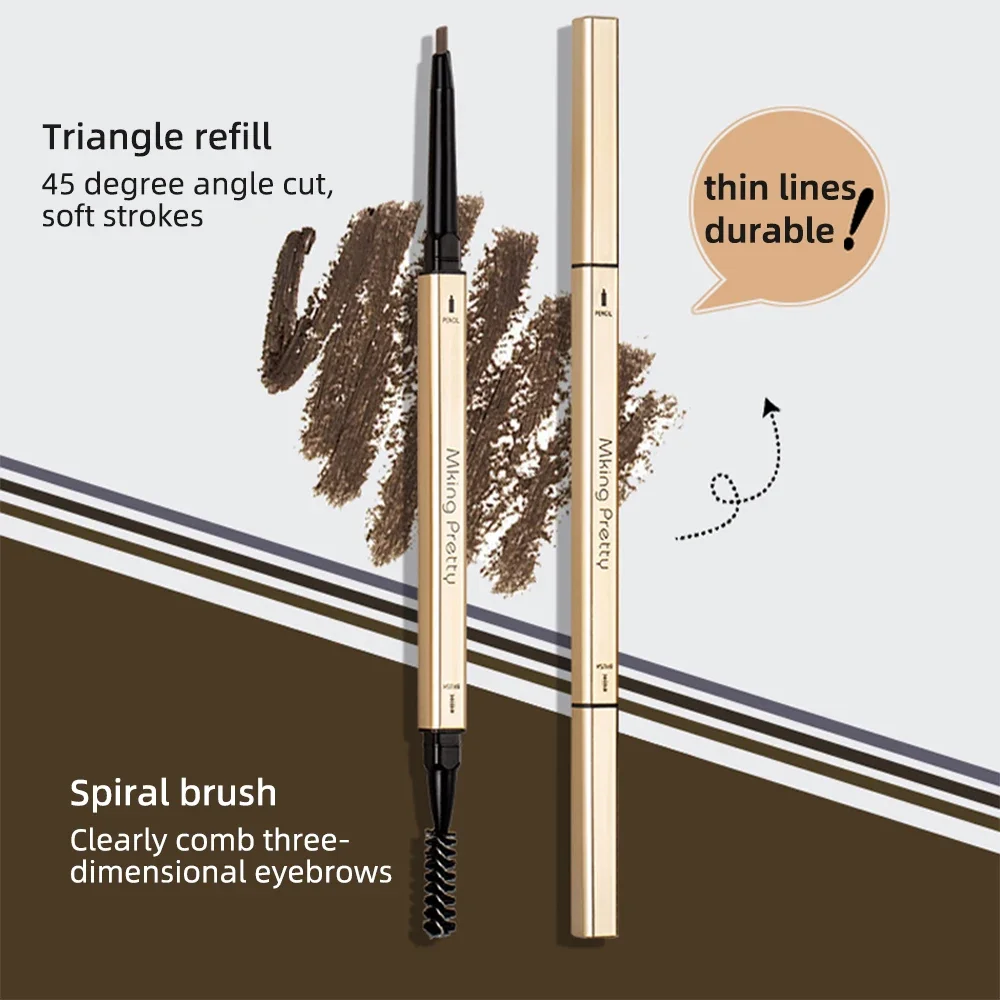Podwójna główka ołówek do brwi – Eyebrow Pomade Pencil recenzja i cena