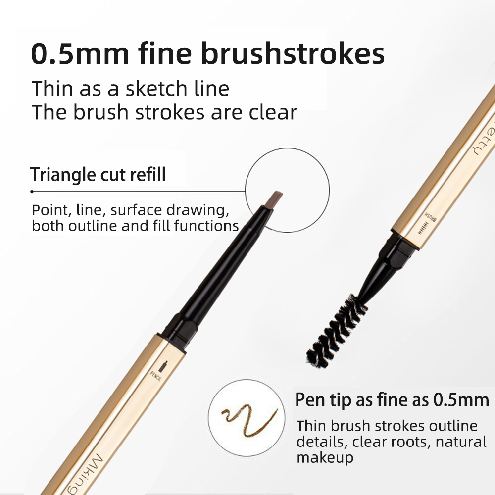 5 kolorów kredka do brwi makij – Eyebrow Pomade Pencil recenzja i cena