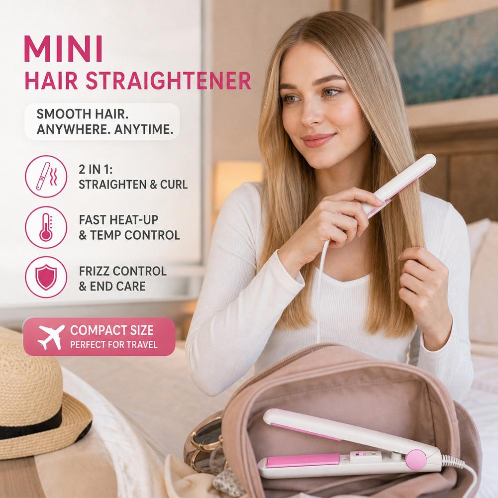 Mini prostownica do włosów, ur – Hair Curling Wand recenzja i cena