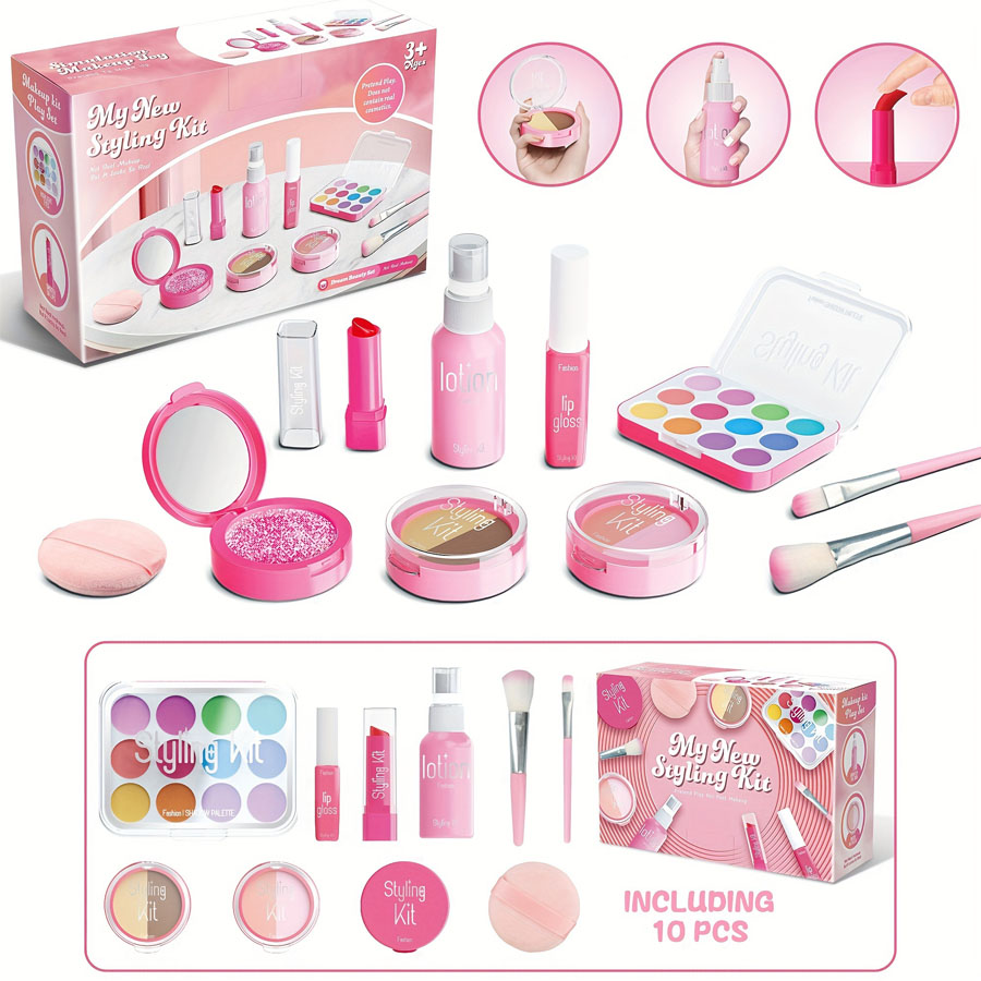 Zestaw zabawek do makijażu dla – Beauty Makeup Tool Collection recenzja i cena