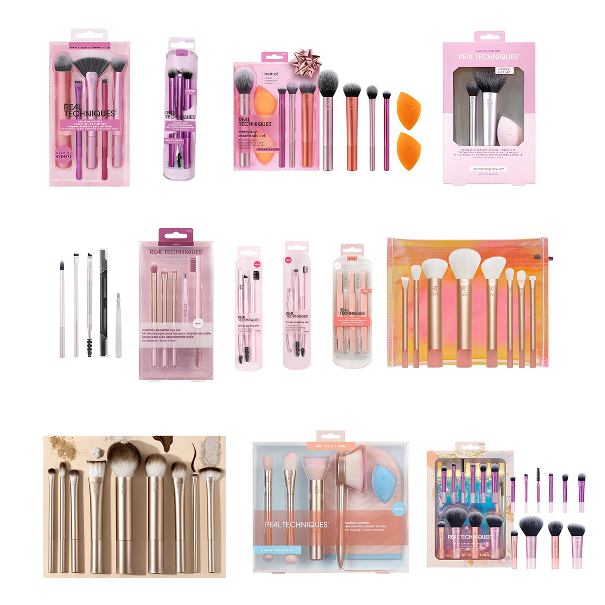 Kompletny zestaw pędzli do mak – Beauty Makeup Eyeshadow recenzja i cena