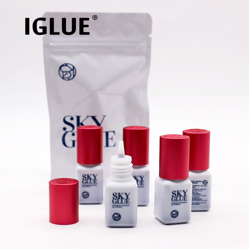 5 butelek Sky Glue S Plus 1s F – Makeup Plus Beauty recenzja i cena