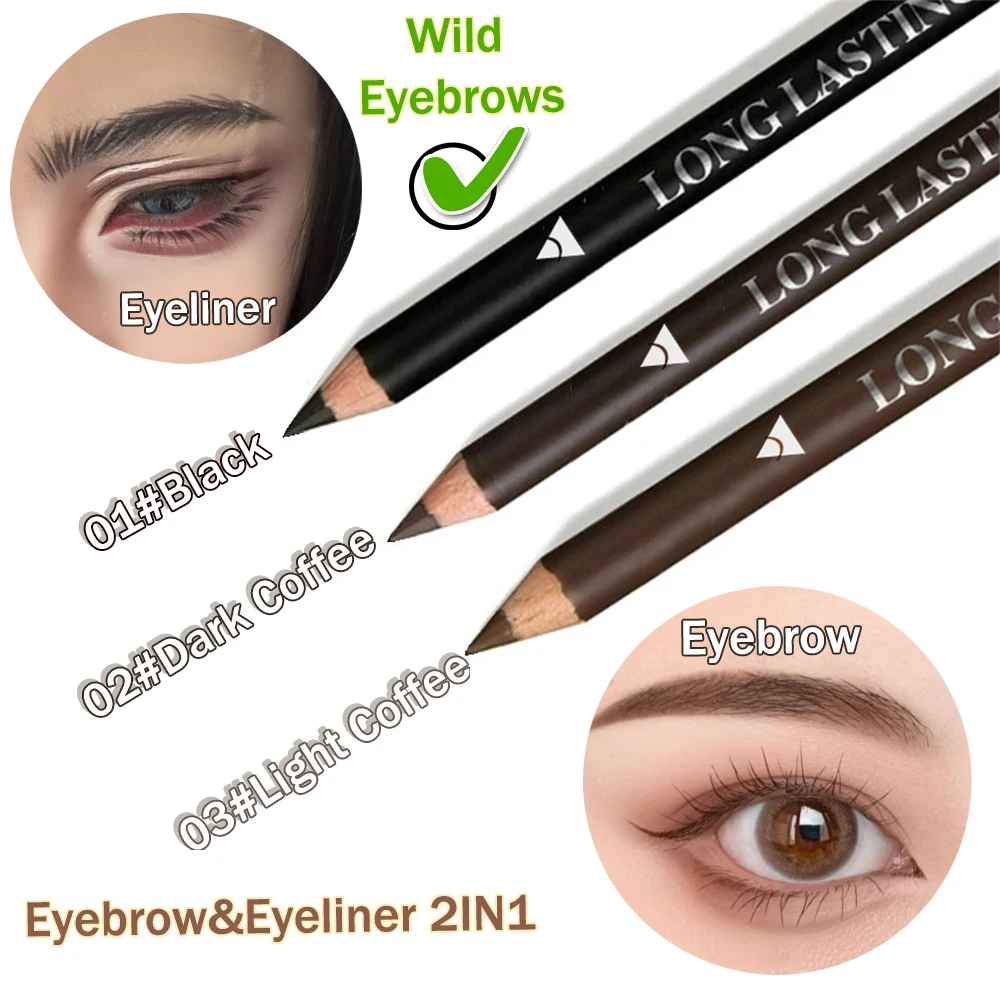 Kredka do brwi i eyelinera 2 w – Eyebrow Pomade Pencil recenzja i cena