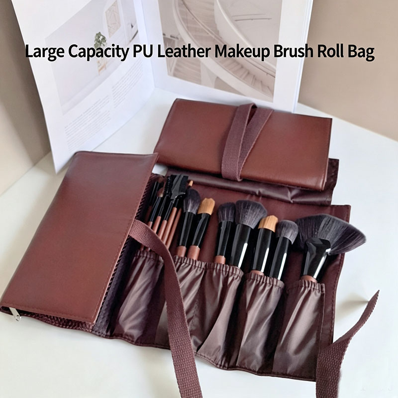 Skórzana kosmetyczka na pędzle – Beauty Makeup Bag recenzja i cena