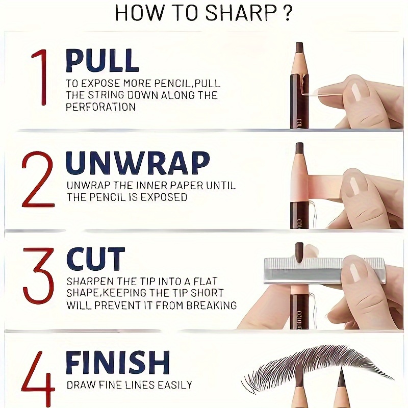 Ołówek do brwi Tear Off Pull L – Eyebrow Pomade Pencil recenzja i cena