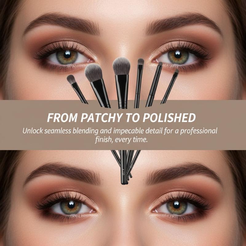 Zestaw pędzli do makijażu oczu – Beauty Makeup Eyeshadow recenzja i cena