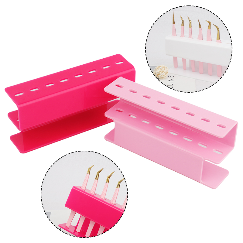 Stojak na pęsety z 8 otworami, – Beauty Makeup Organizer recenzja i cena