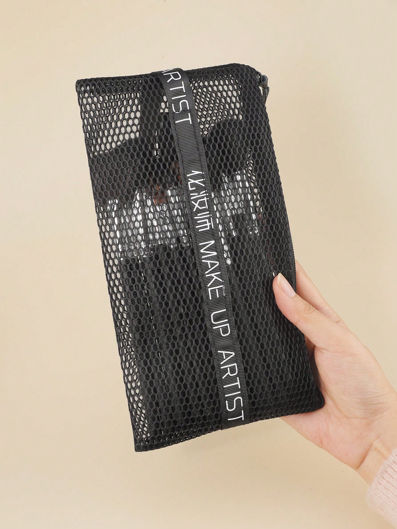 1 szt. siatkowa kosmetyczka z  – Beauty Makeup Bag recenzja i cena