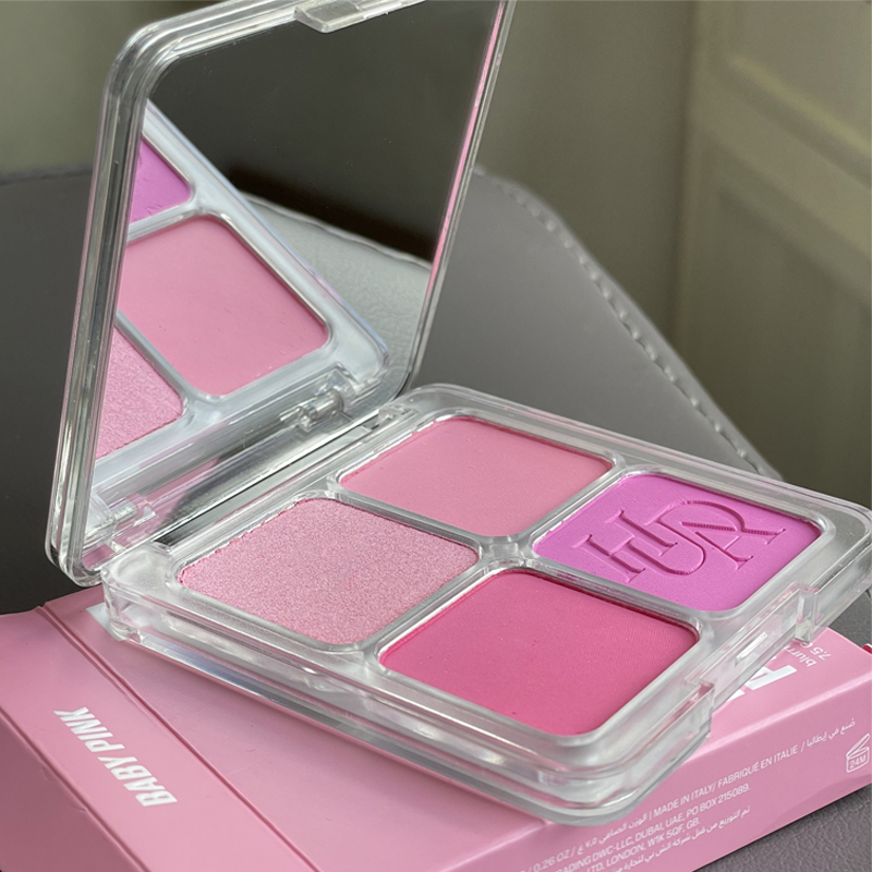 Luksusowa 4-kolorowa paleta ró – Huda Beauty Makeup Mini Kit recenzja i cena