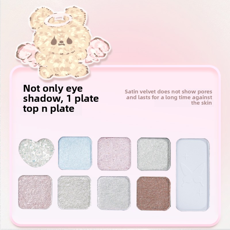 JILL LEEN 9 kolorów brokatowy  – Beauty Makeup Eyeshadow recenzja i cena