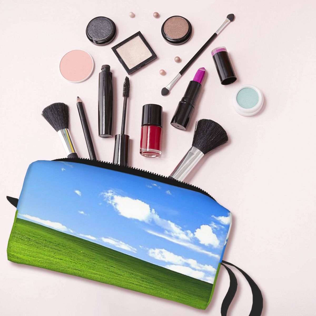Torba na kosmetyki z motywem t – Beauty Makeup Wallpaper recenzja i cena
