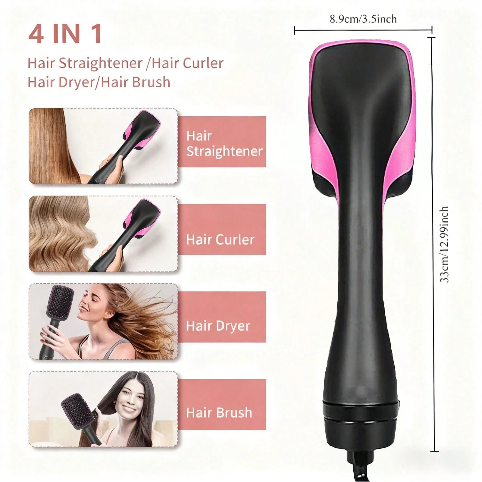 Tyrixma – szczotka do suszenia – Hair Straightener recenzja i cena