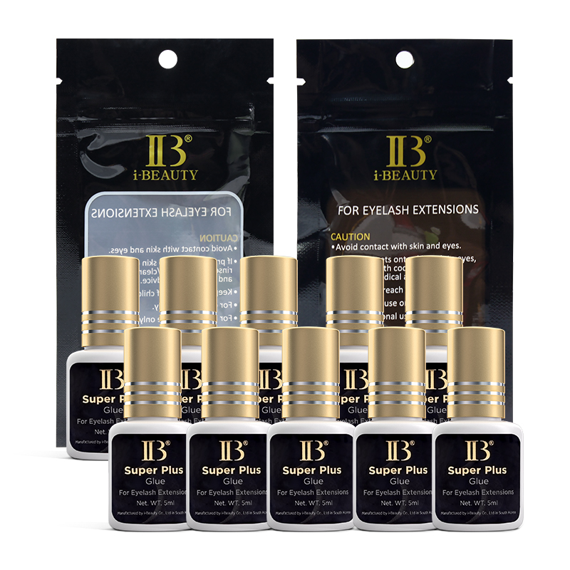 10 butelek Oryginalny klej IB  – Makeup Plus Beauty recenzja i cena
