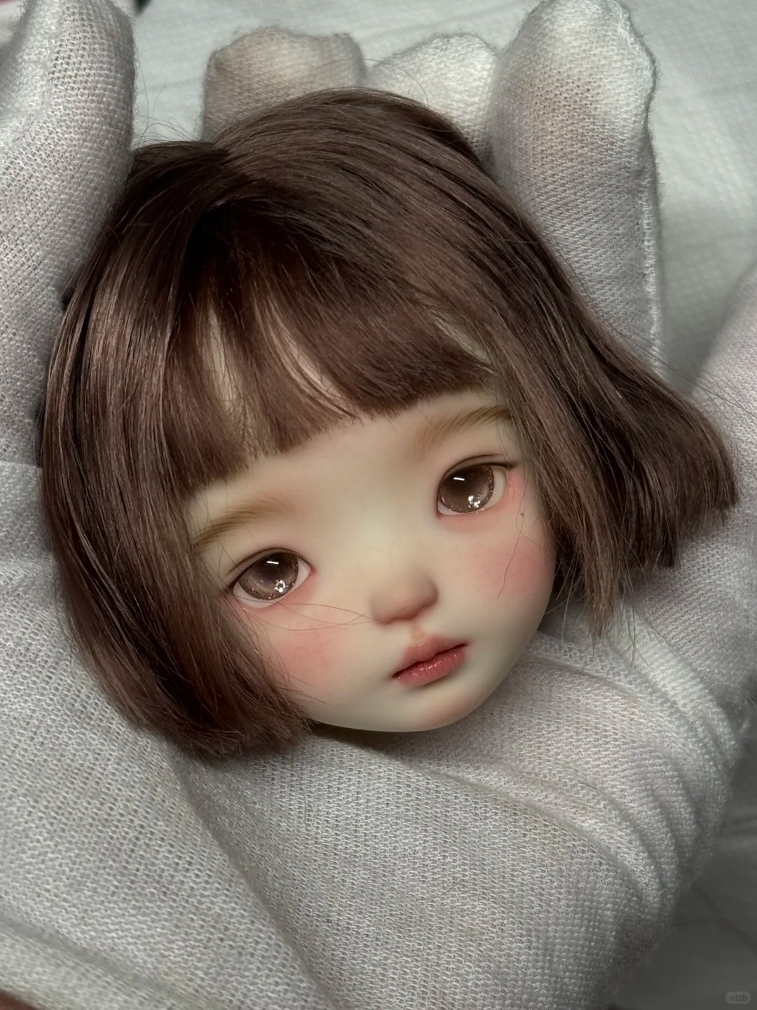 Głowa lalki BJD w skali 1/6 -  – Beauty Makeup Girl recenzja i cena